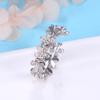 Интернет-знаменитость холодный ветер инкрустированное бриллиантами кольцо с пятью цветками из циркония женское простое открывающееся регулируемое кольцо
