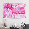 Cartoon Anime Theme Tapestry Bedroom Decoration Wall Hanging Blanket Tapestry Cool Stuff For Room