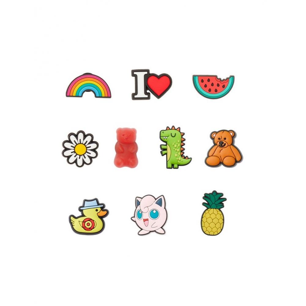 Crocs Набор из 10 штук Zibbitz Lovely