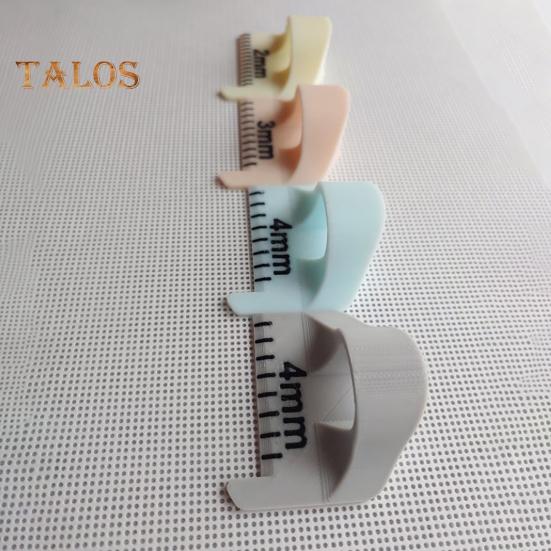 Эргономичная 3D-печатная швейная выкройка-линейка для пальца для DIY проектов