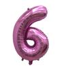 Pink Aluminum Film Balloon 32inch Inflatable Gifts Number Balloons  Theme Birthday Party