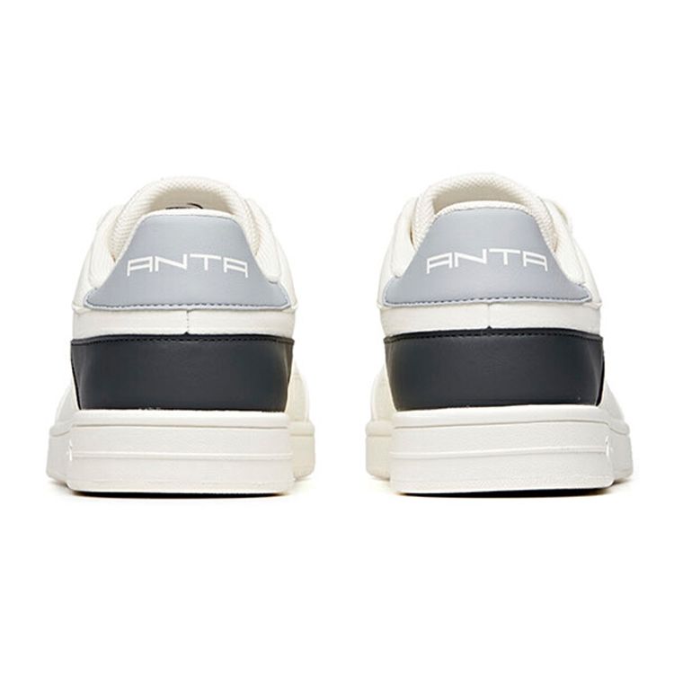 Anta Кроссовки Lifestyle Series нескользящие легкие с низким верхом для скейтбординга мужские кроссовки Carbon-Gray 912038031R-3