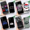 Sports Car JDM  Drift Case For Xiaomi Redmi Note 12 11 10 9 8 Pro Note 8T 9S 10S 11S Redmi 10 10C 12C 9C Cover