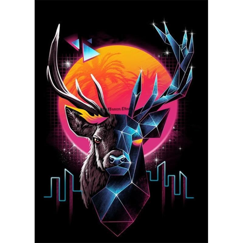 5D Diy Full Diamond Painting Wolf Lion Owl Tiger Embroidery Animal Rhinestone Home Decor Mosaic Cross Stitch Kit Picture