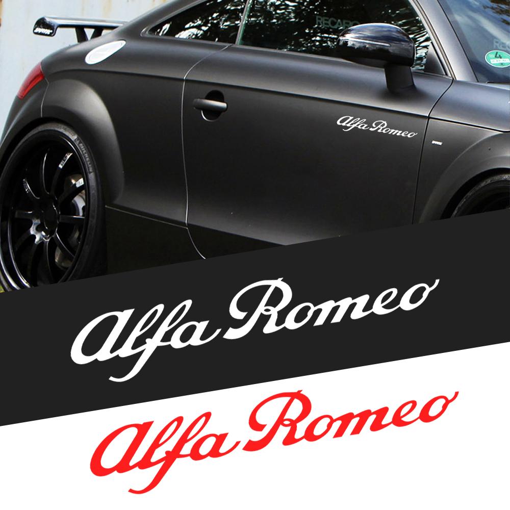 Auto Window Wiper Sport Decal Automobiles Waterproof DIY Decoration Styling For Alfa Romeo Giulietta Giulia GT 159 147 156 MitoHH9