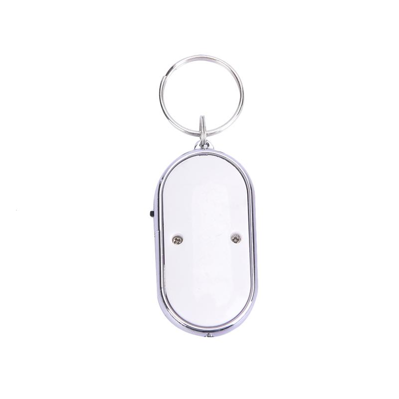 Smart Key Finder Anti-Lost Sensor Keychain Tracker Led With Whistle Clap Locator