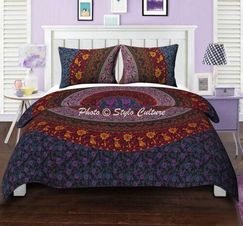 Постельное белье с индийской мандалой, пуховое одеяло/дуна/пододеяльник королевы/короля/одинарного размера, плед