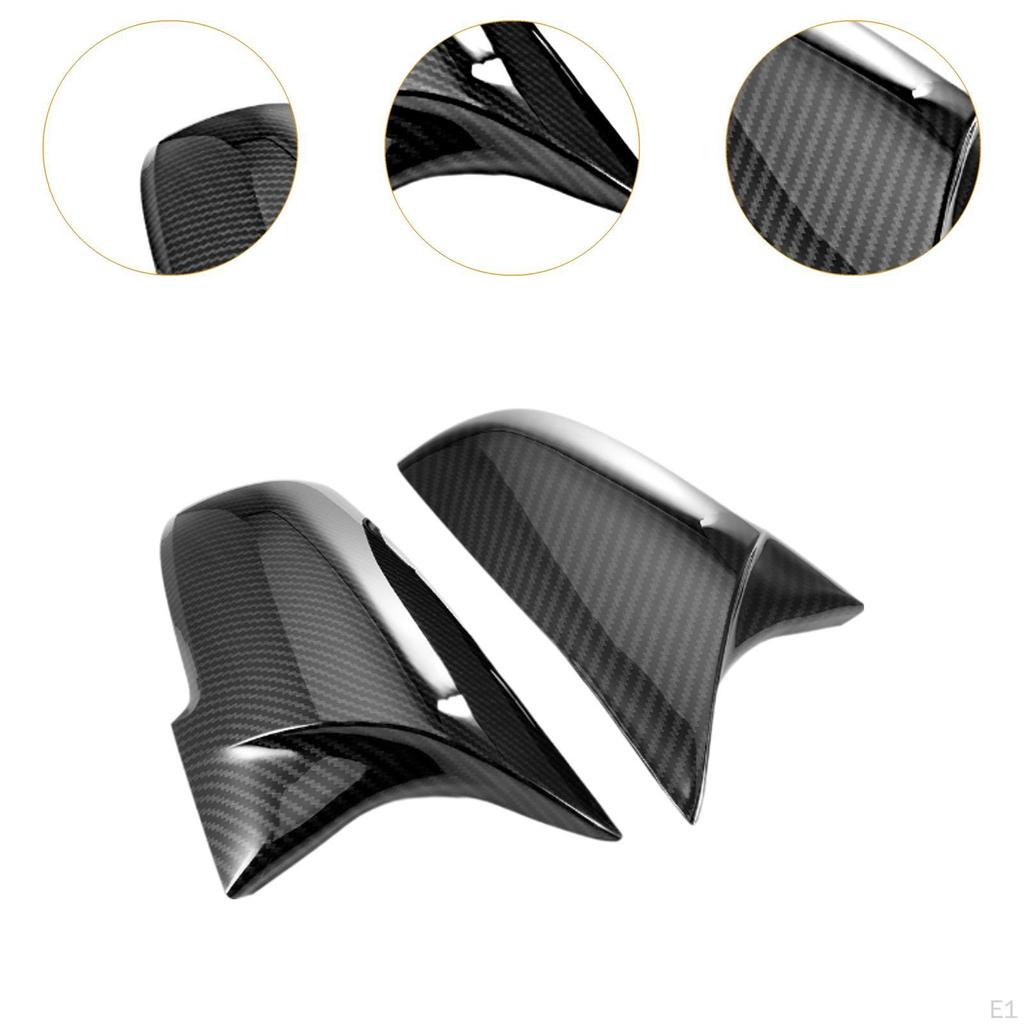 2 шт. чехлы для зеркал заднего вида, сменные детали, профессиональные прочные защитные крышки, боковые крышки