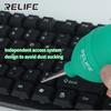 RELIFE RL-043A Очиститель от пыли для ремонта телефонов, груша для сдувания воздуха, чистящее перо от пыли для печатных плат телефонов, ПК, клавиатуры, линз камеры