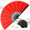 Yousheng Solid Color Folding Fan Chinese Style Dance Performance Handheld Fan Portable Summer Cooling Fan Decoration Party Accessories