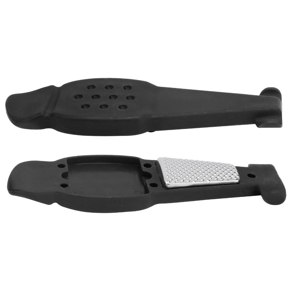 2 Pairs Hard Bike Tire Levers with Steel Rasp Bike Tire Repair Levers Bike Tube Lever for Cyclists
