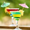 Disposable Paper Umbrella Pick 10cm Cocktail Fork New Party Home Decor  Picnic Wedding
