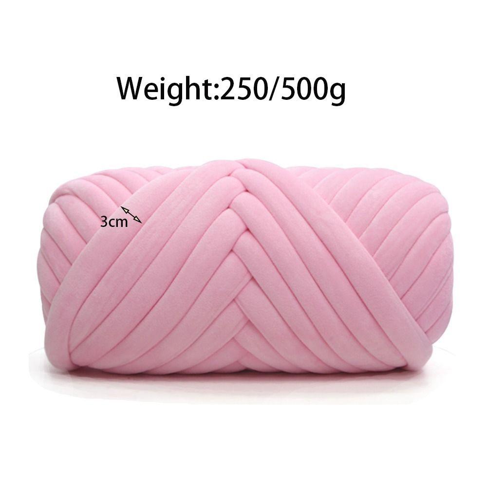 Для ковров-корзинок толстая бархатная пряжа для шитья крючком своими руками пряжа для ручного вязания клубок тканых ниток