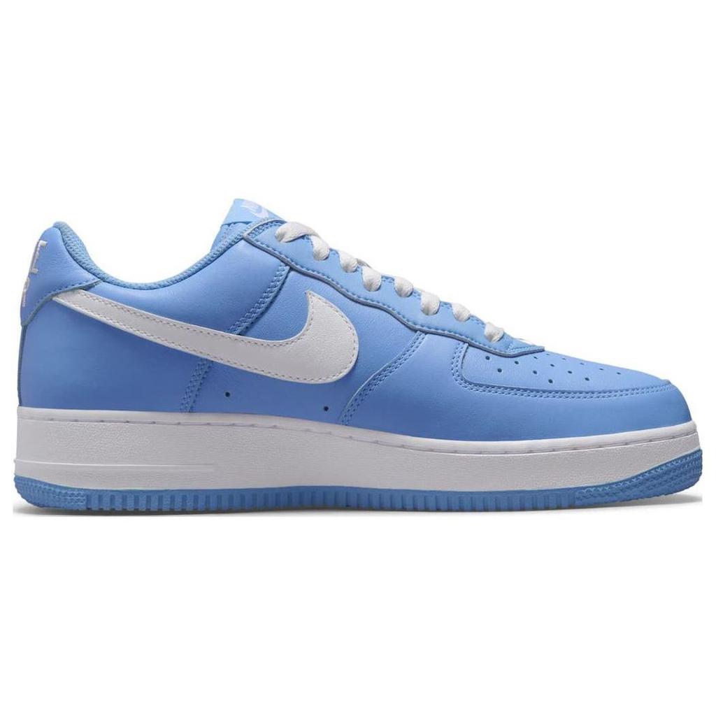 Nike Air Force 1 Low Color of the Month - University Blue Unisex Sneakers White Metallic-Gold DM0576-400