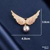 2026 новый стиль брошь ангельское крыло женский кардиган пальто булавки аксессуар универсальный защита от открытости фиксированная брошь оптом