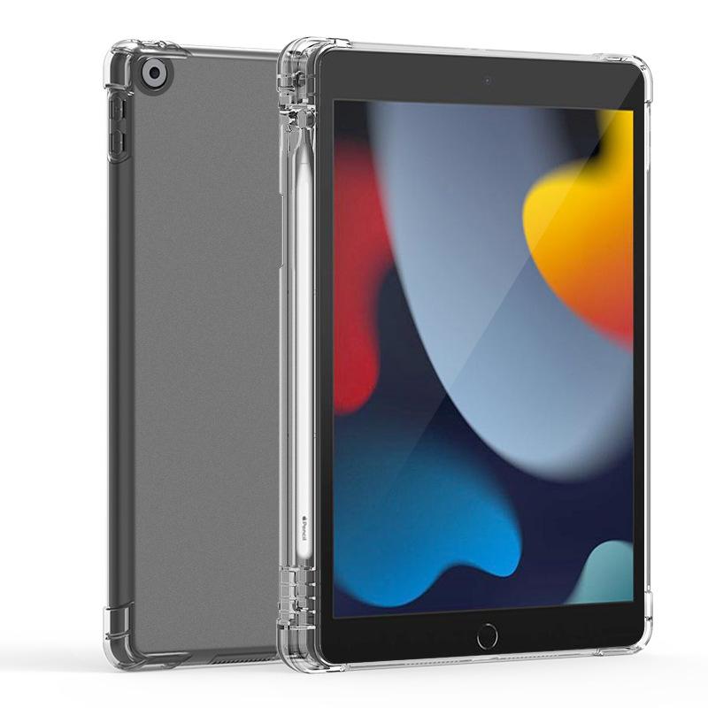 Подходит для защитного чехла ipad10.2, защитного чехла для планшета 9,7 дюйма, противоударного чехла с подушками безопасности по углам, прозрачного мягкого чехла