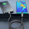 Гибкий USB C кабель для передачи данных с углом 90° Для передачи данных и поддержки быстрой зарядки PD60W Длина 50-200 см на выбор