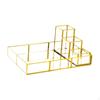 Mirror Tray Vanity Modern Dresser Large Capacity Bathroom Makeup Organizer for