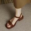 Мода 2025 Новые летние сандалии для путешествий Женская обувь Новая подошва сандалий Прочные сандалии Женские уличные пляжные шлепанцы Сандалии на платформе