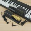 Universal Piano Sustain Pedal - Electric Keyboard & Synthetic Metal Pedal