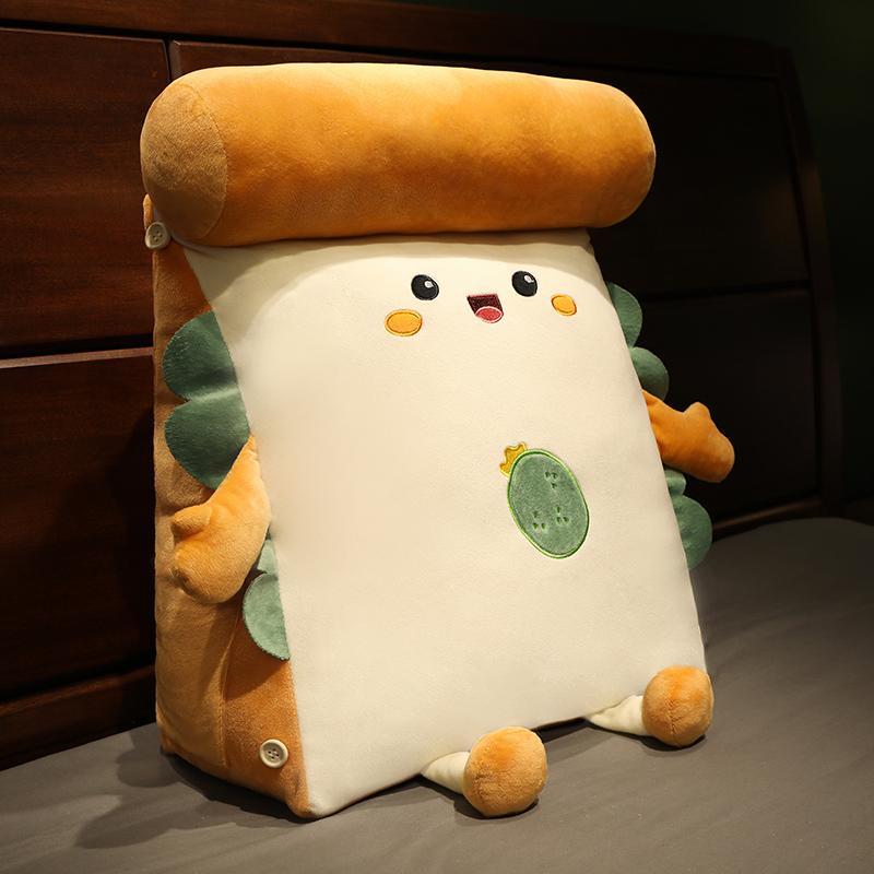 Soft Bed Back Cushion Pillow Waist Cushion Triangular Pillow Bed Pillow Sleeping Waist Pillow Sofa Cushion Floor Cushion