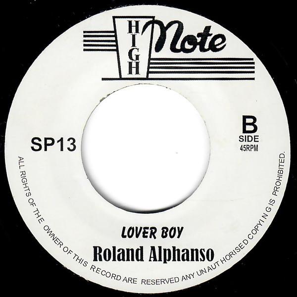 7-дюймовая пластинка DELROY WILSON ROLAND ALPHONSO Im The One Who Loves You SP13 High Note UK Reggae Ska Dub Б/у