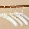 1Pc Embroidered Clothes Hanger Full Dress Wedding Clothes Hanger Photo Props Embroidery Pattern Creative Bow Ribbon Fabric