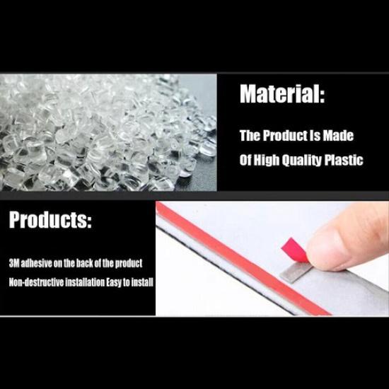 Central Console Gear Shift Knob Head For Honda Accord 2023-24 11th Bright Black