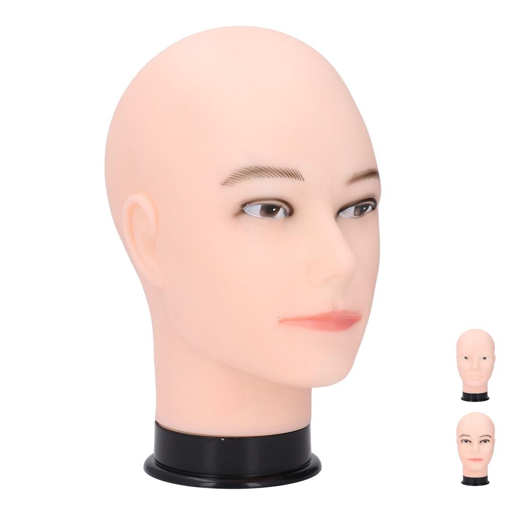Лысая голова манекена модель ПВХ универсальный парик шляпа дисплей мужской голова манекена для салона красоты школа 