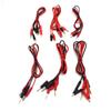 4MM Banana Plug Alligator Clips Electrical DIY Test Lead Crocodile Test Hook Cable Connector Dual Tester Probe Multimeter
