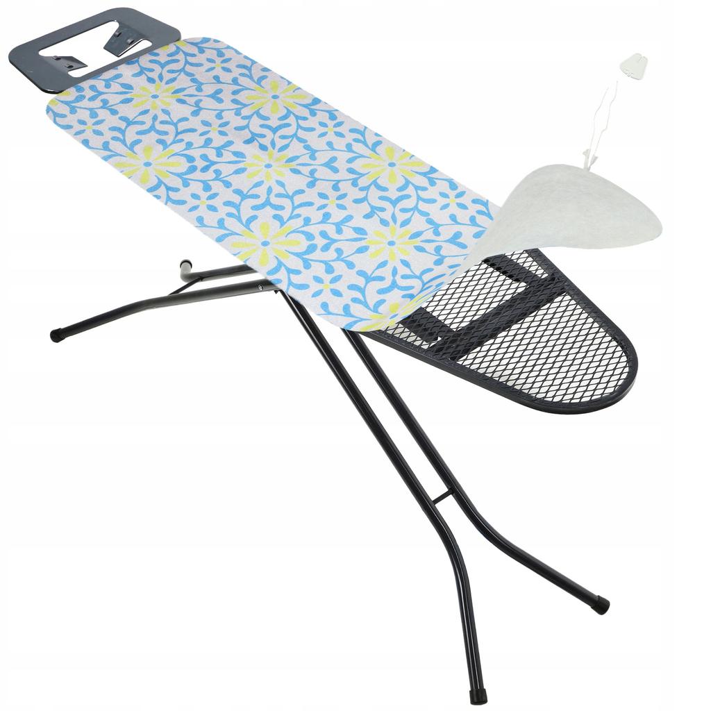 KADAX Pokrowiec Na Deskę Do Prasowania Naciągany 140x55cm Żółte Kwiaty