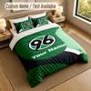 Bedding Set 1 Duvet Cover 2 Pillowcases Hannover 96 Print Soft Bed Linen Bedroom Decor