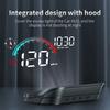 M22 Автомобильный GPS проектор на лобовое стекло Автоэлектроника HUD проекционный дисплей Скорость Об/мин км/ч мили/ч Компас Предупреждение о превышении скорости Для всех автомобилей