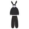 Mens Waterproof Ski Suit Set With Thick Insulated Pants Hooded Jacket Rabbit Ear Design Multi-Color Options Winter