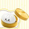 Сквиш-паровая булочка Игрушка для снятия стресса Мягкая игрушка с медленным возвратом Реалистичная имитация еды Сенсорная игрушка-фиджет для взрослых и детей