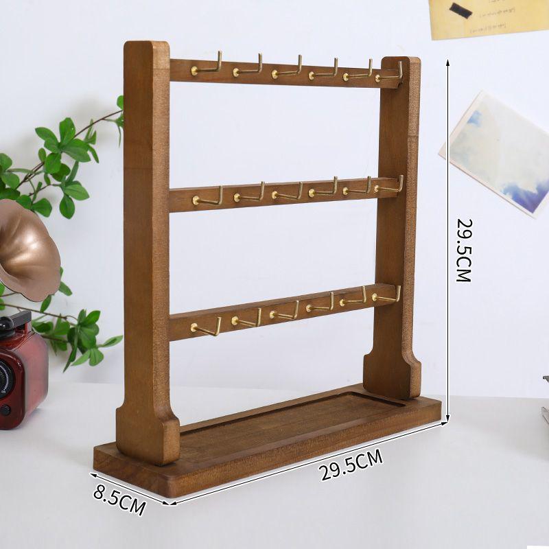 Подставка для ювелирных изделий: Хранение ожерелий, браслетов, брелоков с крючками и стойка для серег-гвоздиков