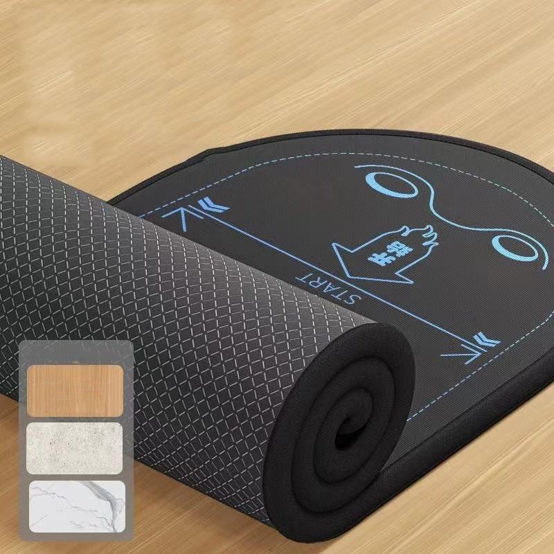 Коврик для abdominal wheel, коврик с разметкой, коврик для йоги, мужской фитнес, коврик для коленей, тренировка, упражнения, пресс, утолщенный