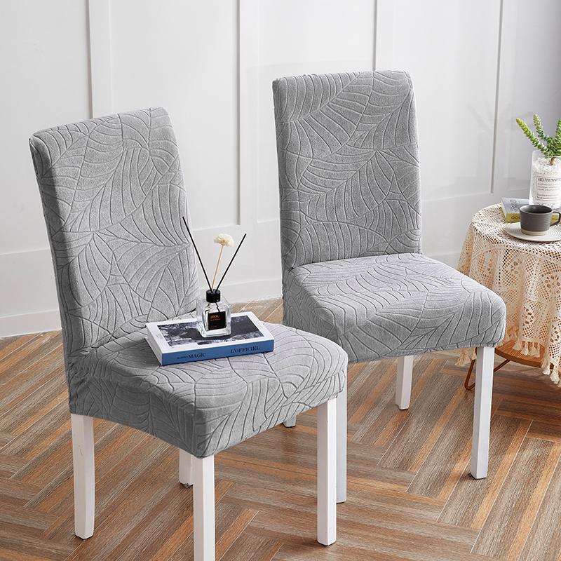Водонепроницаемый чехол на стулья, эластичные жаккардовые чехлы на обеденный стул, нескользящие, легко устанавливаемые, противопыльные чехлы на сиденья, декор для домашних животных