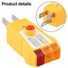 Compact Design Electrical Fault Detector Maintenance Receptacle Plug Analyzer  Plug Testing