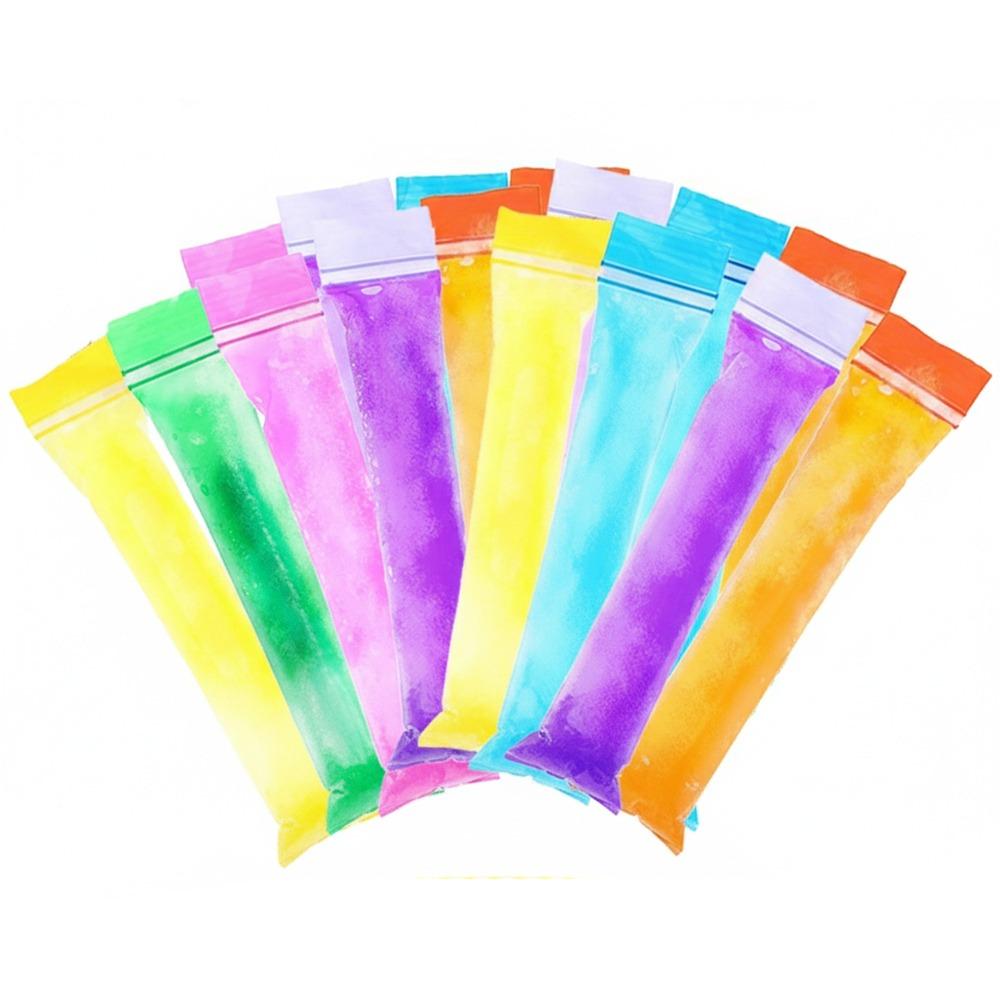 50/100Pcs Food Grade PE Material Disposable Popsicle Bags Homemade Popsicle