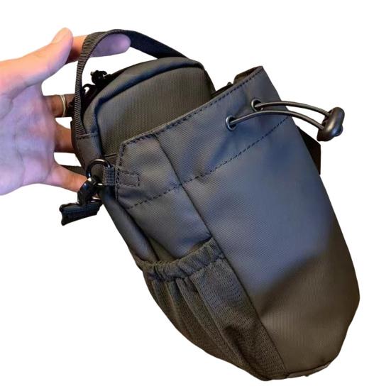 Сумка для бутылки с водой на магните объемом 1,55 л с регулируемым шнурком, водонепроницаемая, для походов, путешествий, держатель для питьевой бутылки, сумка для хранения