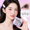 False Eyelashes Without Glue, Natural-looking False Eyelashes, 3D False Eyelashes Without Adhesive, Black Lashes With Strong Adhesion In 1 Second