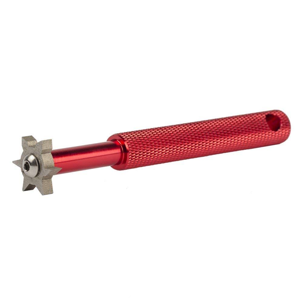 Metal Construction Golf Groove Sharpener Compact Handheld Groove Cleaner Tool Golf Wedges