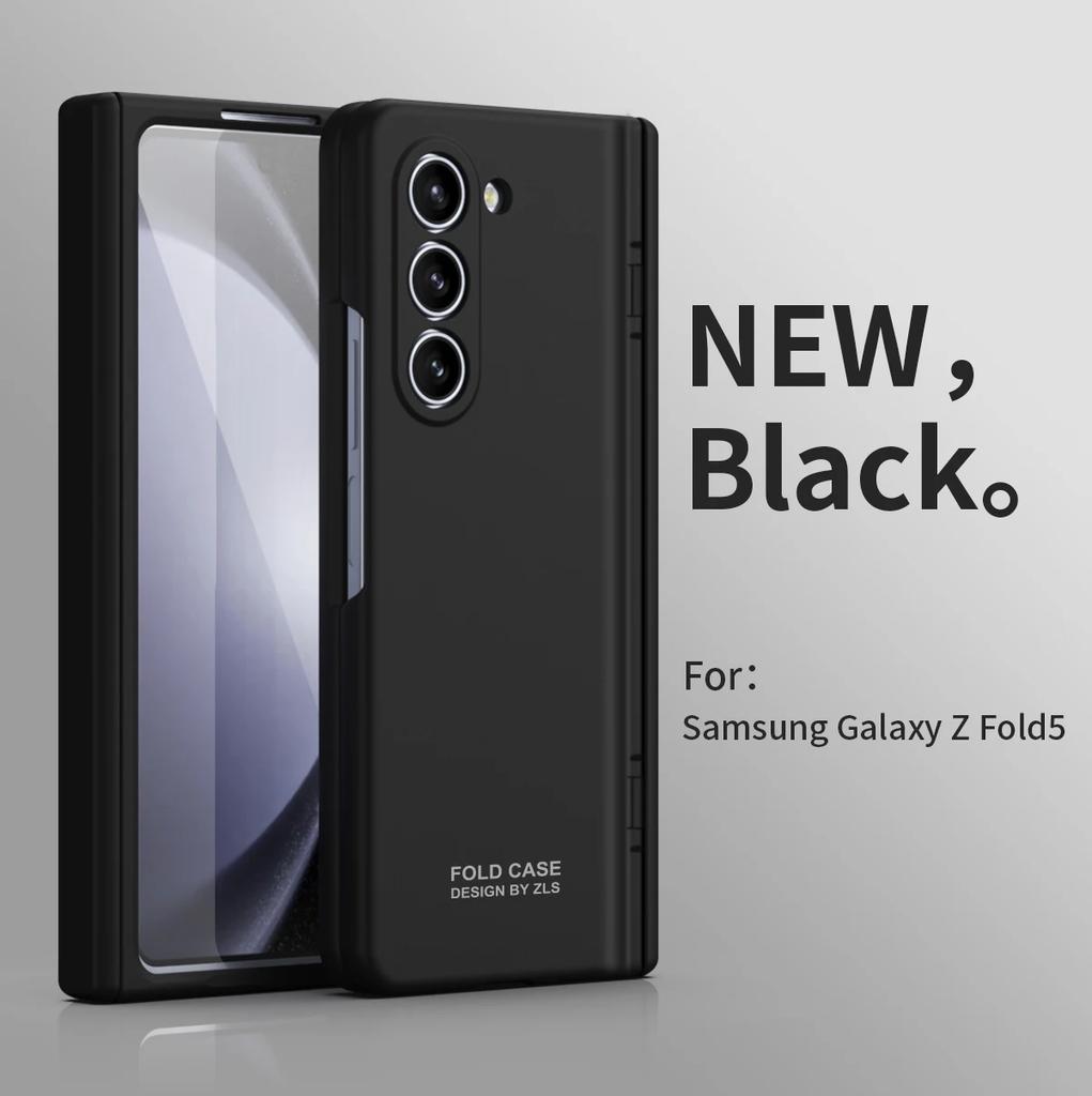 Luxury Matte Case for Samsung Galaxy Z Fold 5 4 3 2 Liquid Silicon Armor Shockproof Full Screen Protector Cover S Pen