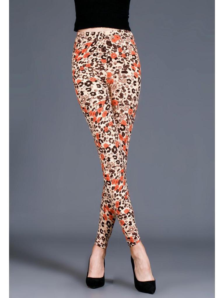 Leopard Print High Waist Stretch Leggings - Stylish and Comfortable Women's Skinny Pants, Hot Sale!