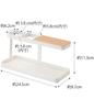 Yamazaki Jitsugyo Desk Bar Белый xx Tower 2299 Приблизительно. Ш24,5 Г9,7 В11,3 см
