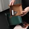 Multifunctional Storage Tray Foldable Design Solid Color Coaster Coffee Cups Mat Decorative