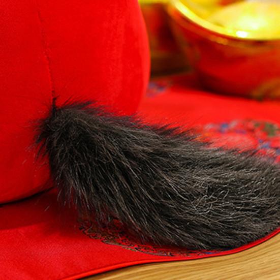 Year of The Horse Plush Toy 2026 Traditional Chinese Lucky Pony with Success Bag PP Cotton Stuffed Animal for Home Car Festive Decor