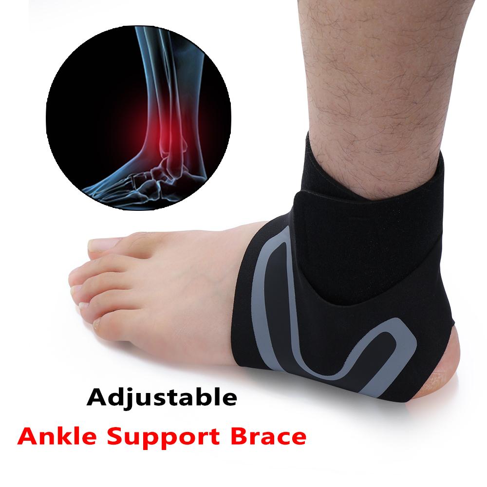 Bandage Anti Sprain Anke Support Brace Adjustable Elastic Ankle Brace Compression Ankle Wrap