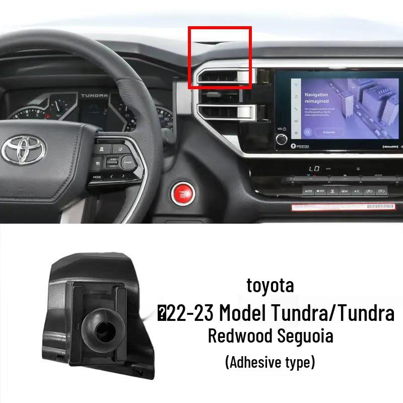 Автомобильный держатель для телефона для Toyota Camry 6-го поколения, Corolla, Highlander - Аксессуар с клипсой